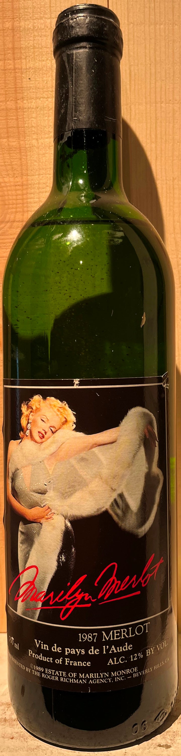 1987 Marilyn Merlot Napa Valley Merlot - Scratch and Dent