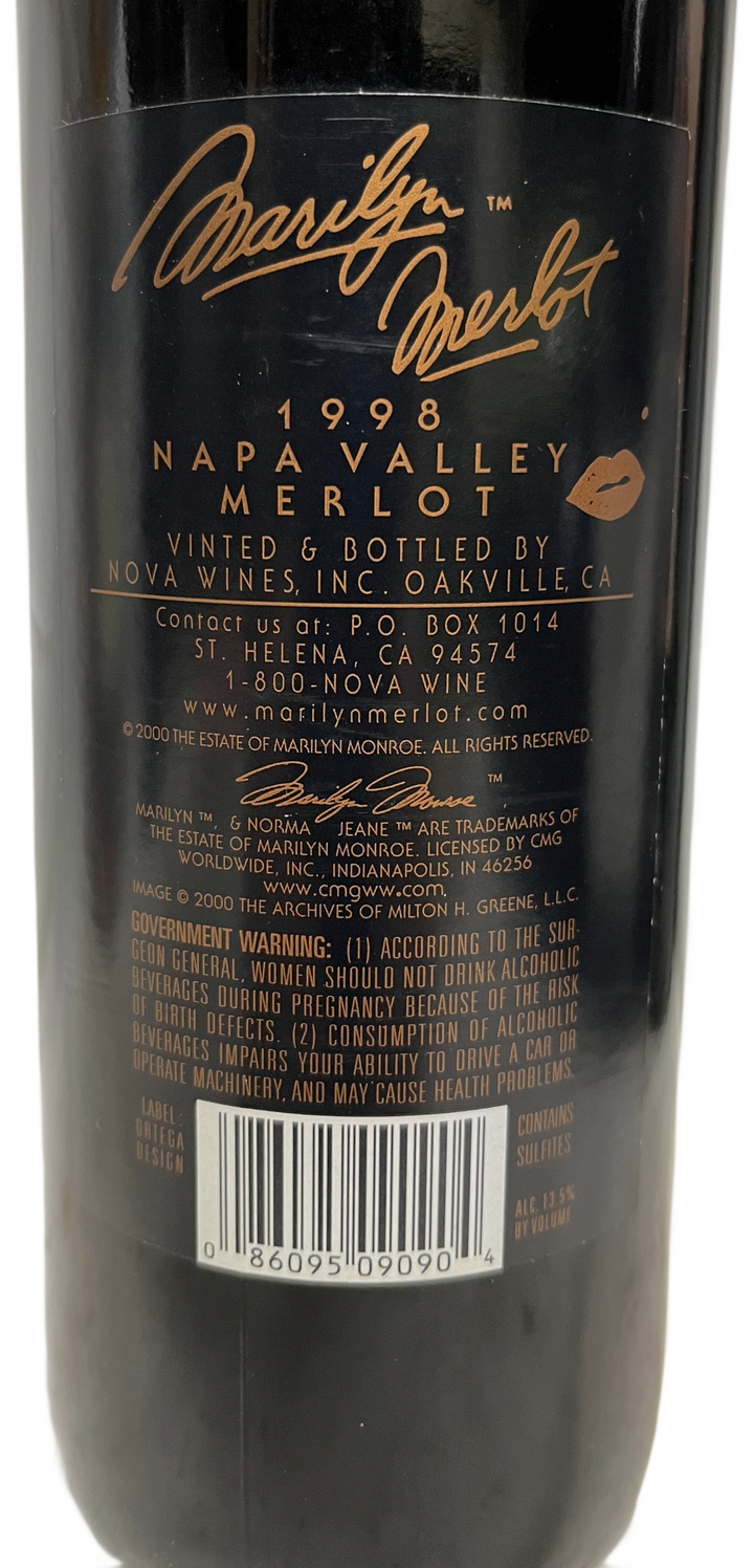 1998 Marilyn Merlot Napa Valley Merlot - Scratch and Dent