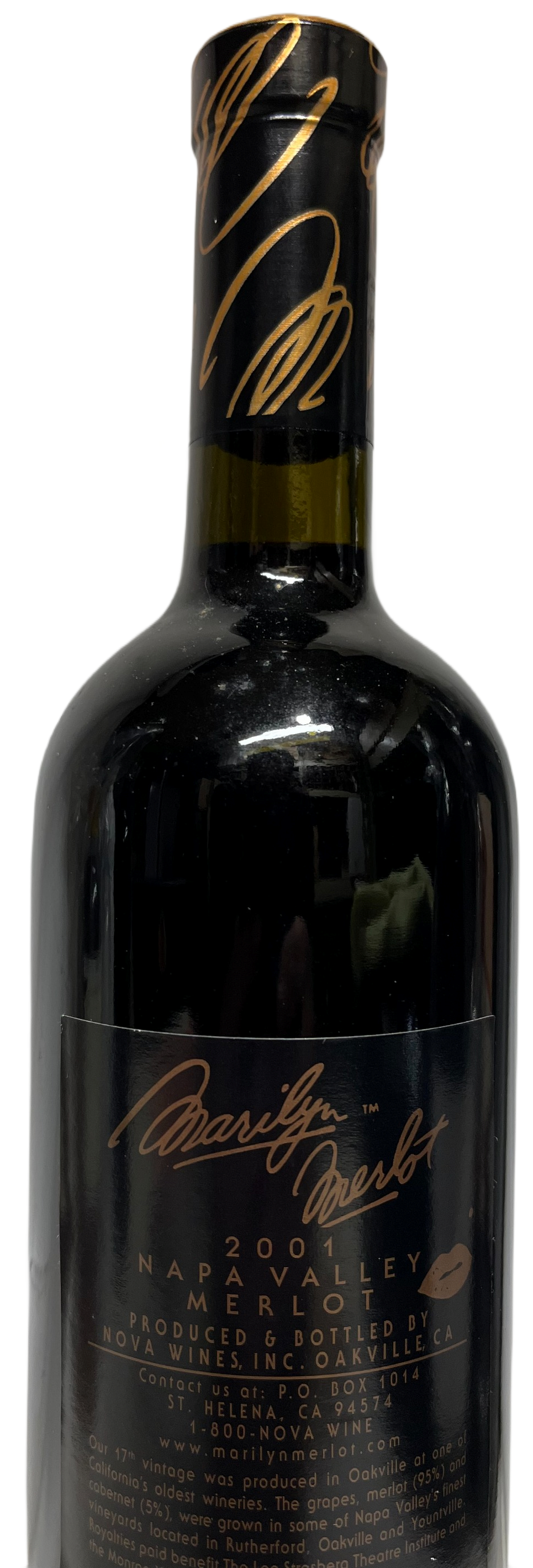 2001 Marilyn Merlot Napa Valley Merlot - Scratch and Dent