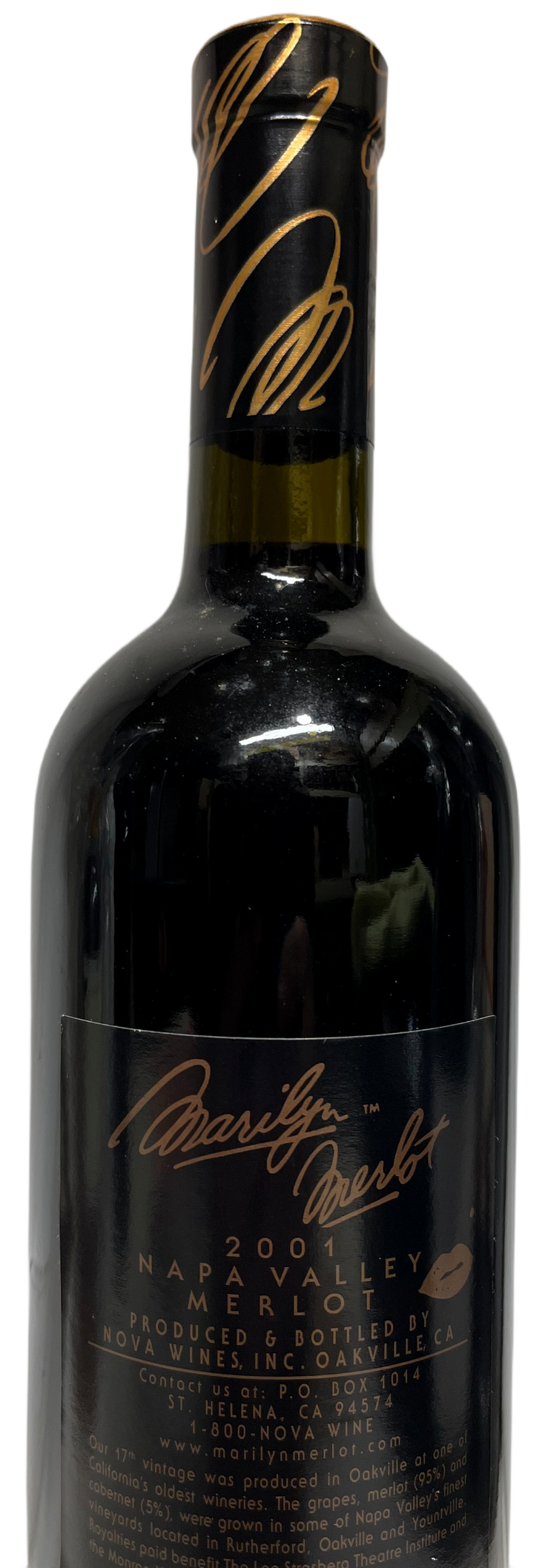 2001 Marilyn Merlot Napa Valley Merlot - Scratch and Dent