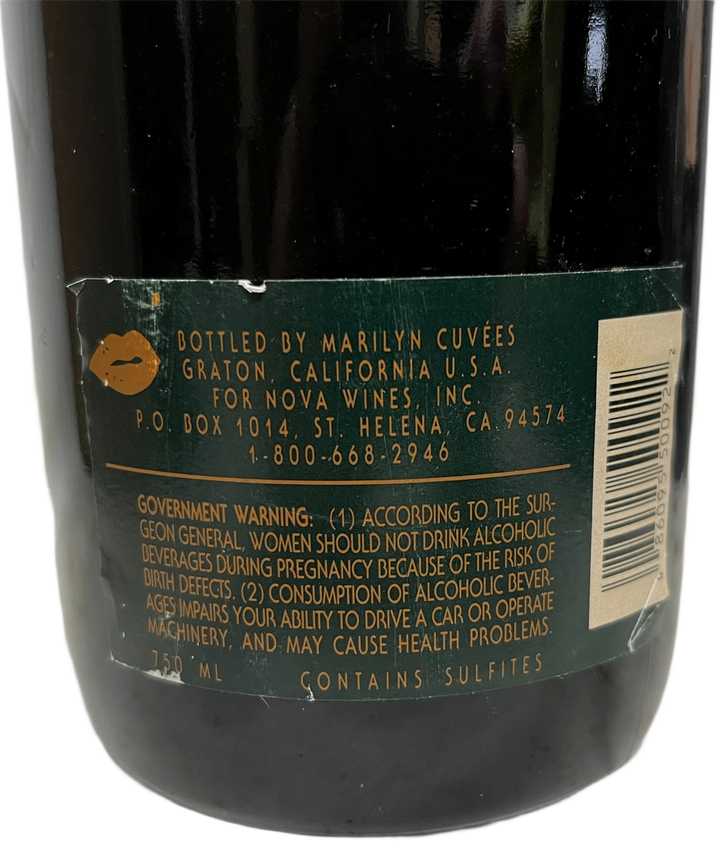 1992 Marilyn Monroe Cuvee Two Sparkling Wine - Scratch and Dent
