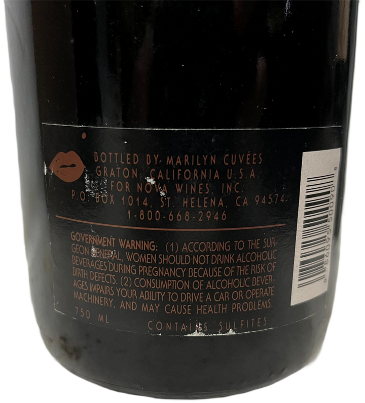 1990 Marilyn Monroe Cuvee One Sparkling Wine - Scratch and Dent