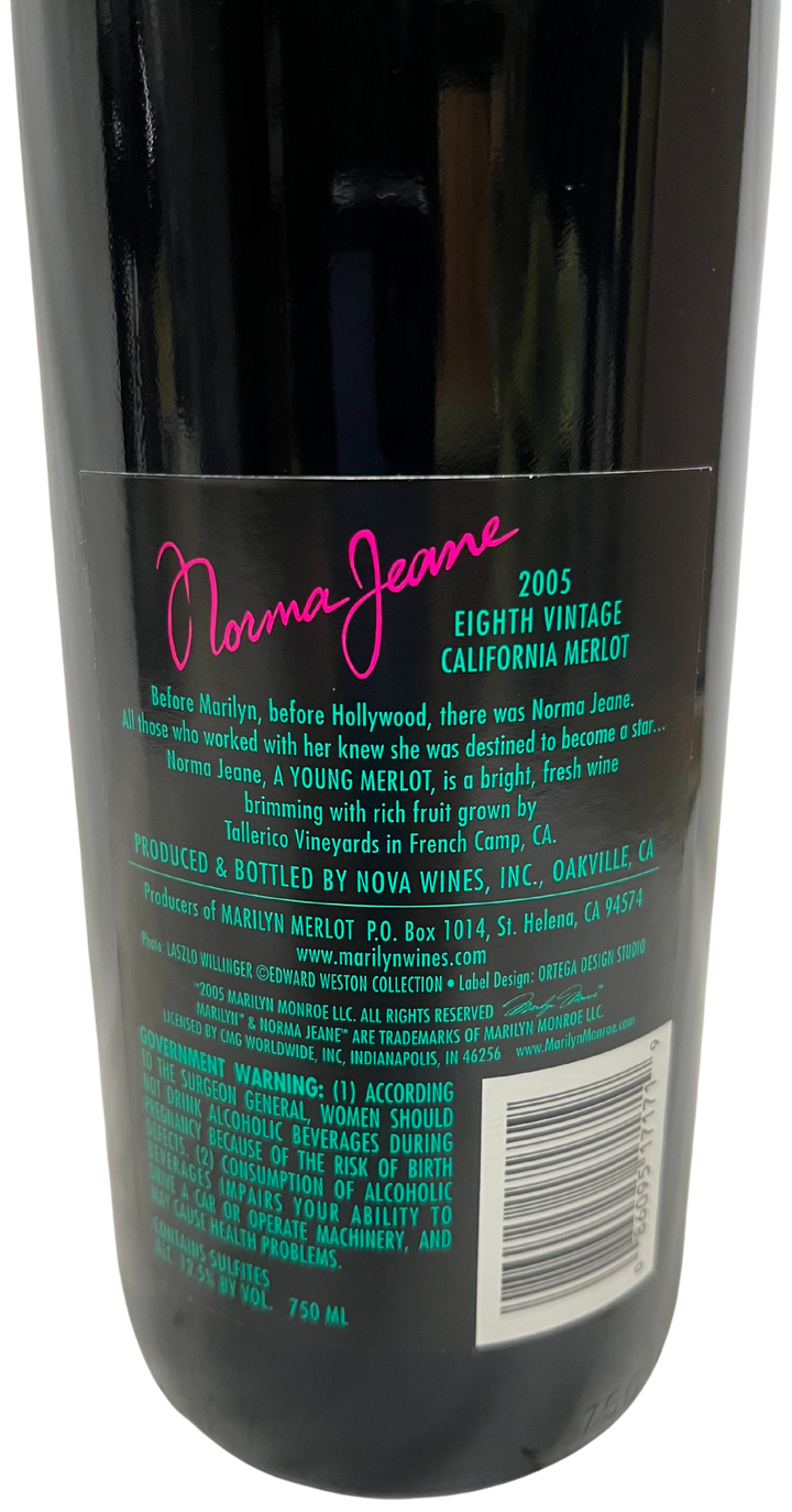 2005 Norma Jeane Merlot Napa Valley - Scratch and Dent