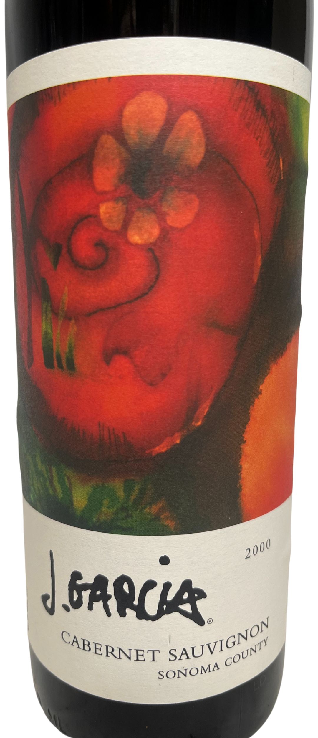 2000 Jerry Garcia Artist Series Snail Garden Sonoma County Cabernet Sauvignon