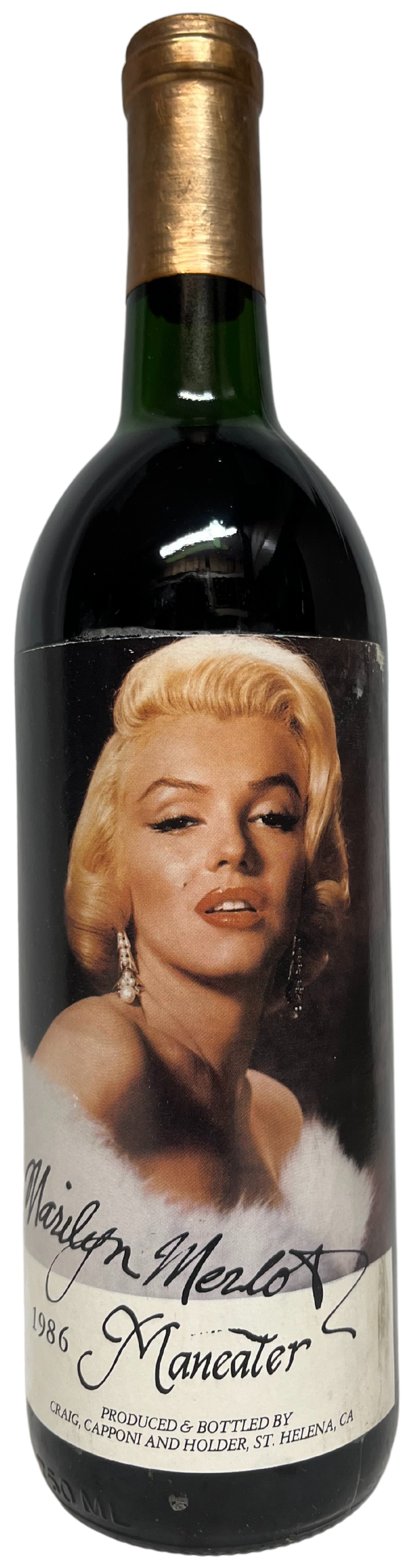 1986 Marilyn Merlot Maneater Napa Valley - Scratch and Dent