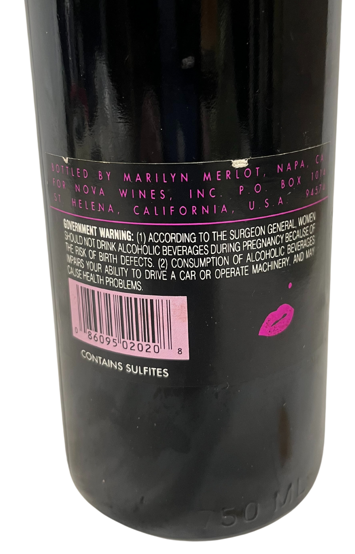 1991 Marilyn Merlot Napa Valley Merlot - Scratch and Dent