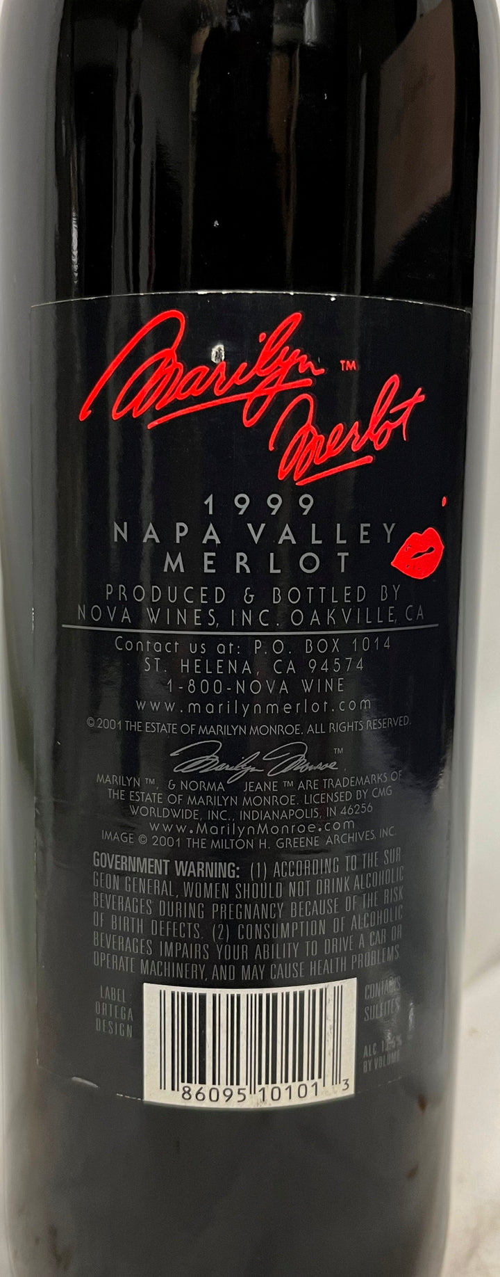 1999 Marilyn Merlot Napa Valley Merlot - Scratch and Dent