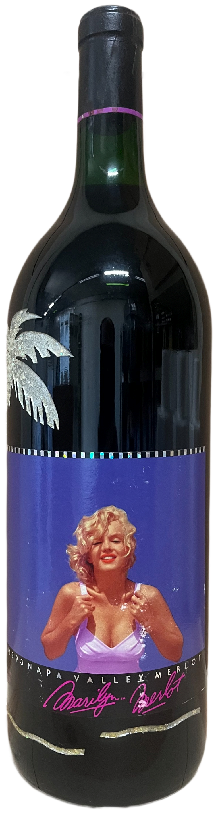 1993 Marilyn Merlot Napa Valley Merlot Etched - Scratch and Dent