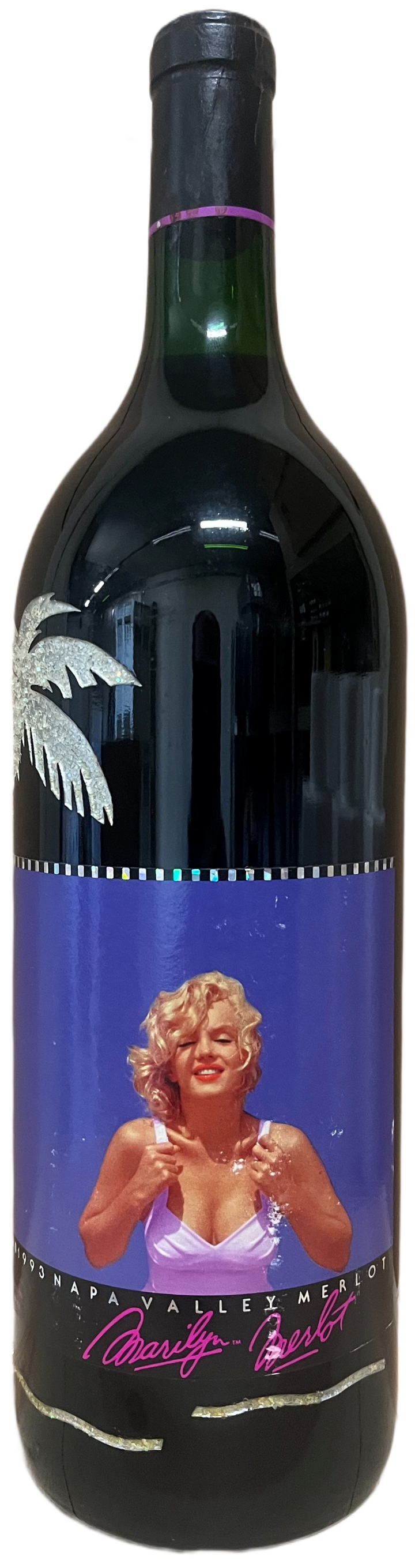 1993 Marilyn Merlot Napa Valley Merlot Etched - Scratch and Dent
