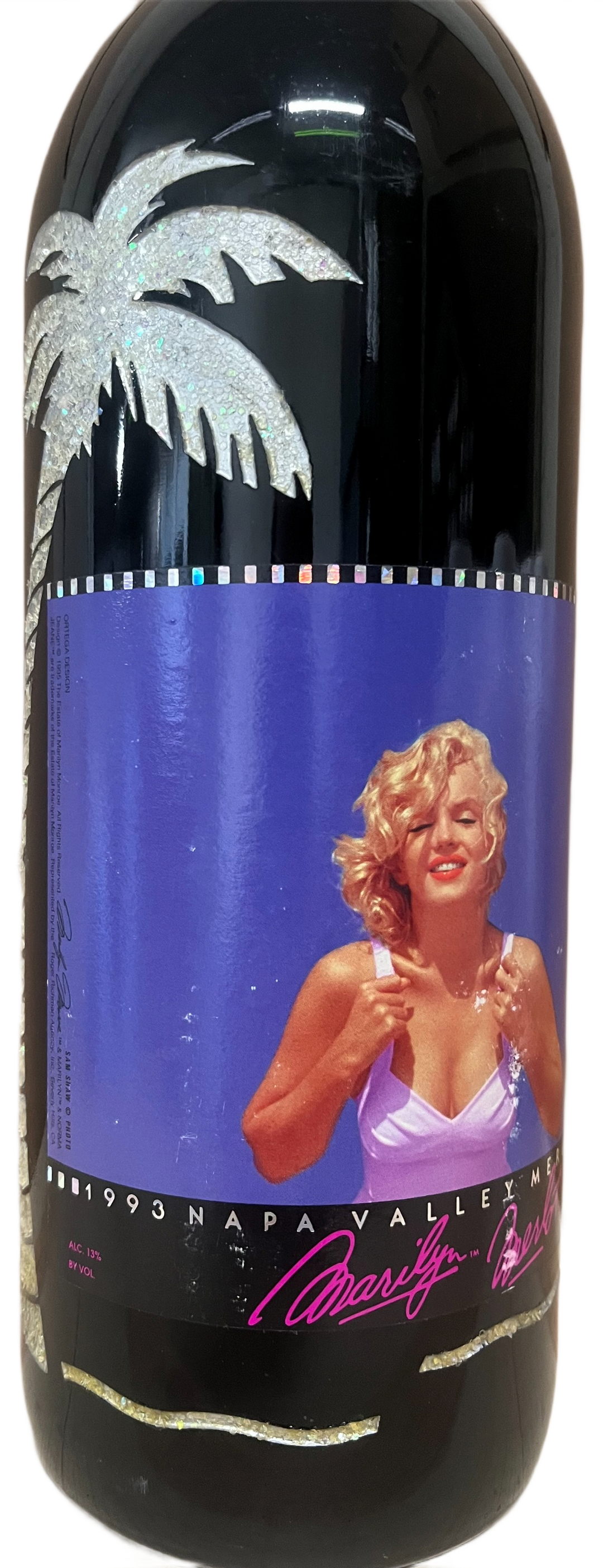 1993 Marilyn Merlot Napa Valley Merlot Etched - Scratch and Dent