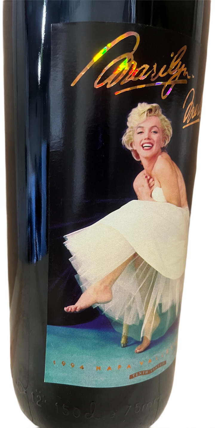 1994 Marilyn Merlot Napa Valley Merlot Etched - Scratch and Dent