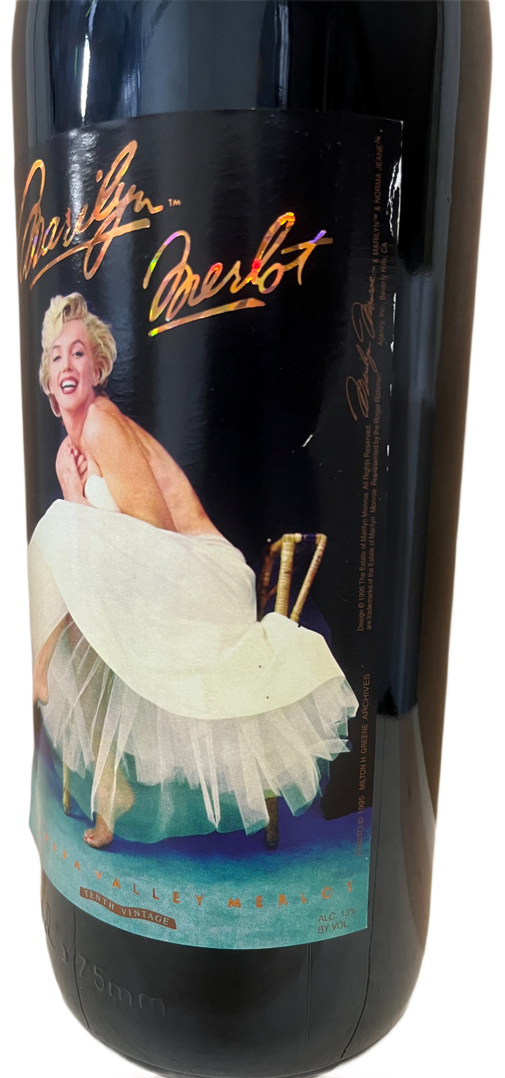 1994 Marilyn Merlot Napa Valley Merlot Etched - Scratch and Dent