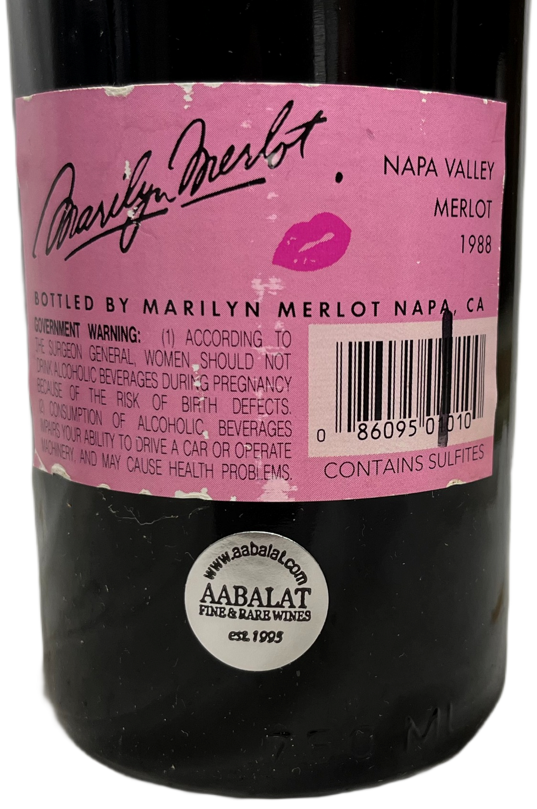 1988 Marilyn Merlot Napa Valley Merlot - Scratch and Dent