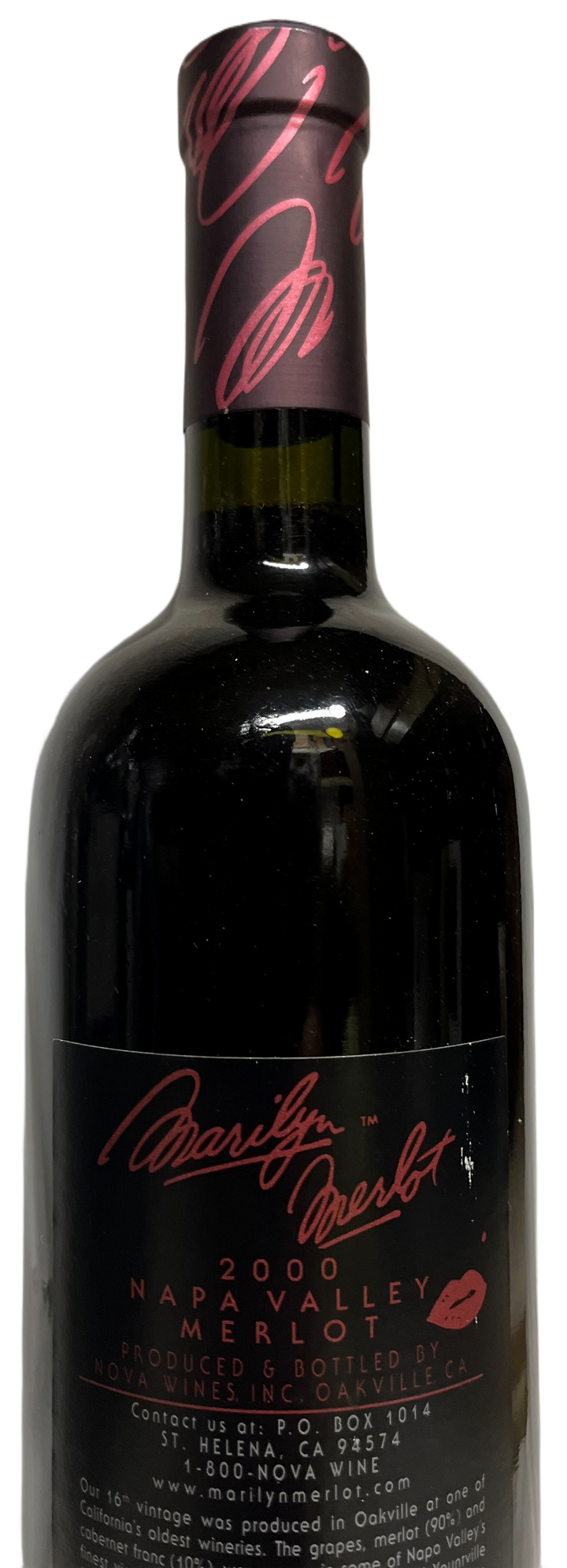 2000 Marilyn Merlot Napa Valley Merlot - Scratch and Dent
