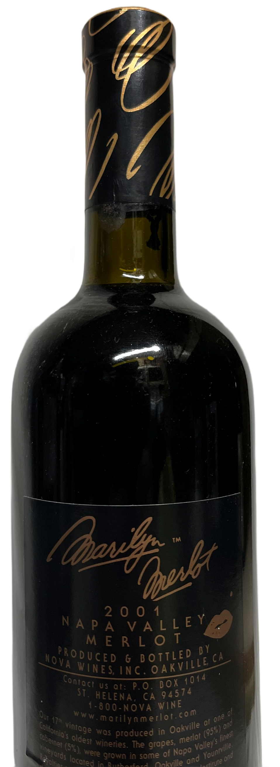 2001 Marilyn Merlot Napa Valley Merlot - Scratch and Dent