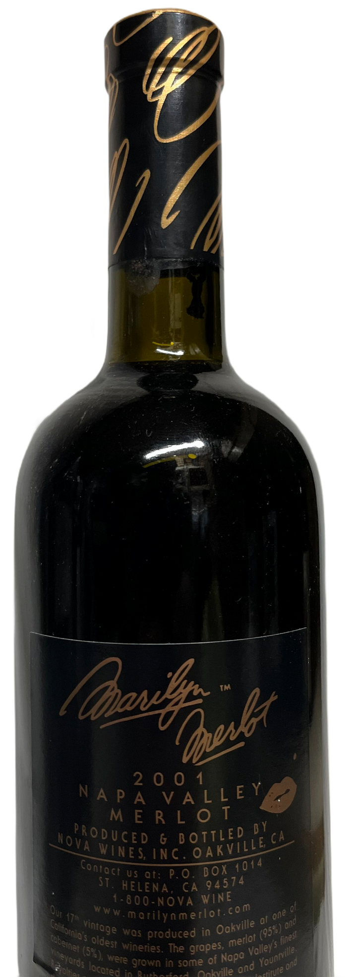 2001 Marilyn Merlot Napa Valley Merlot - Scratch and Dent