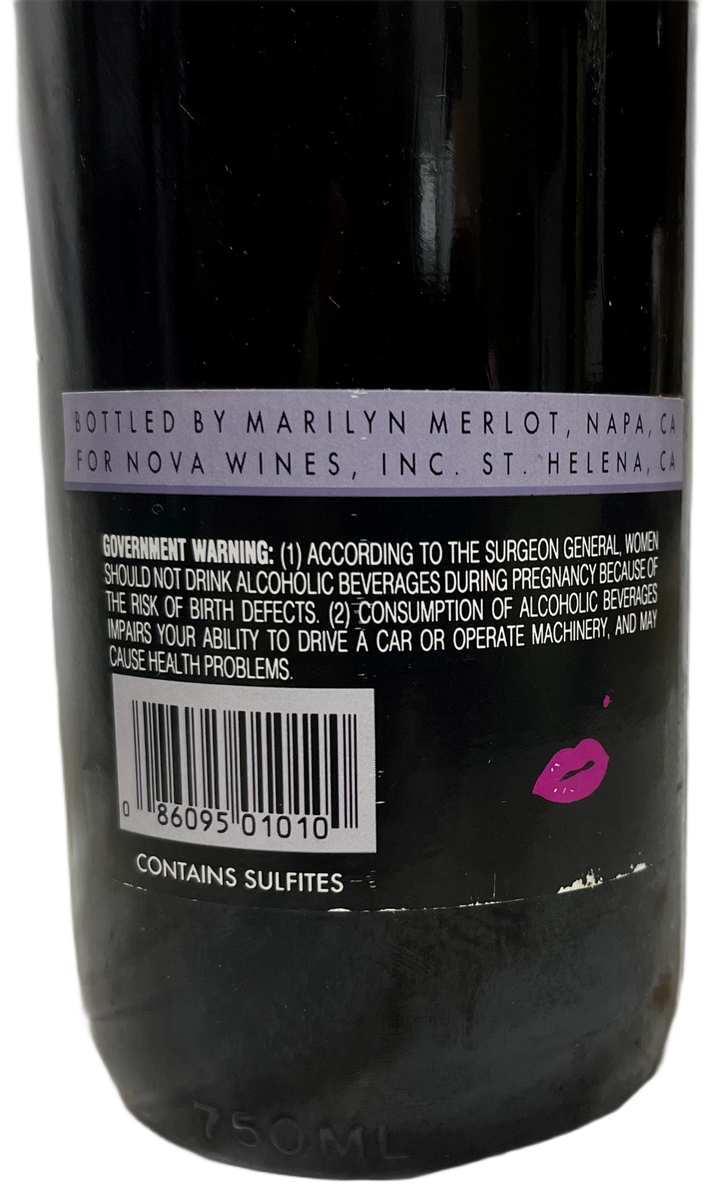 1990 Marilyn Merlot Napa Valley Merlot - Scratch and Dent
